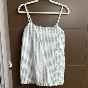 Abercrombie & Fitch Linen-blend Button Skort. Like new!